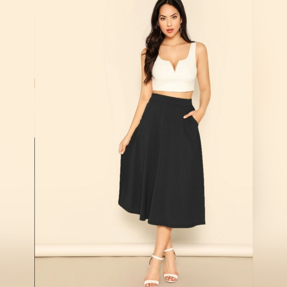 Black skirt
